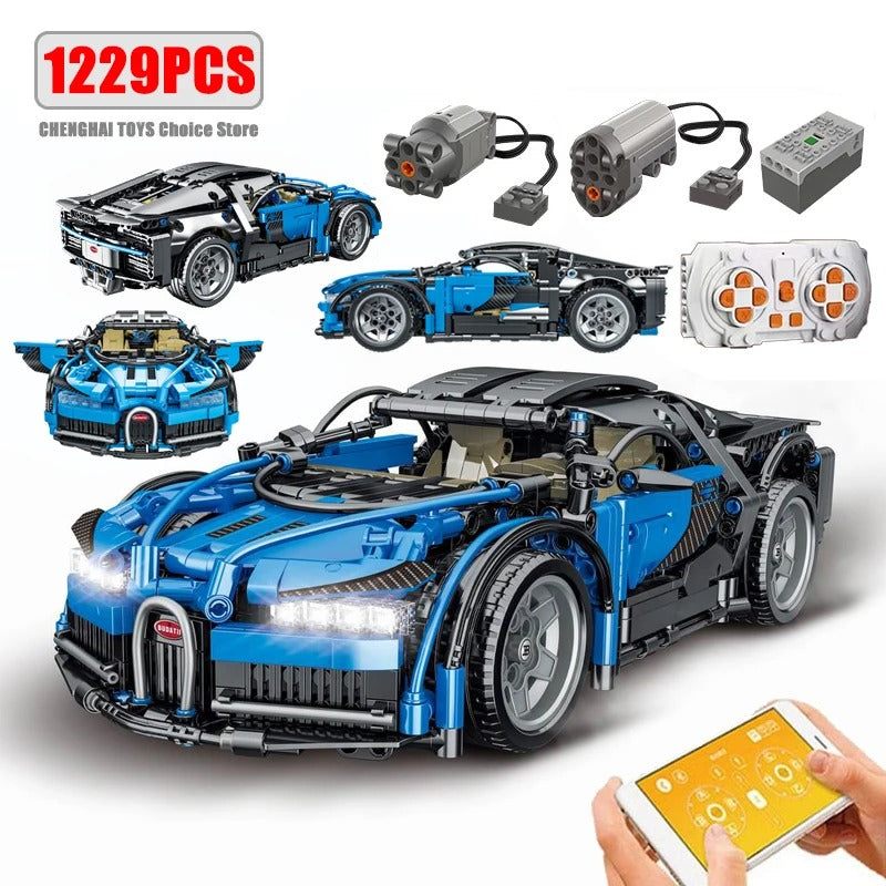App Remote Control Racing Car - 1229 Pcs