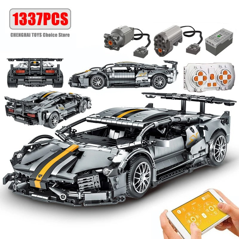 App Remote Control Racing Car - 1337 Pcs